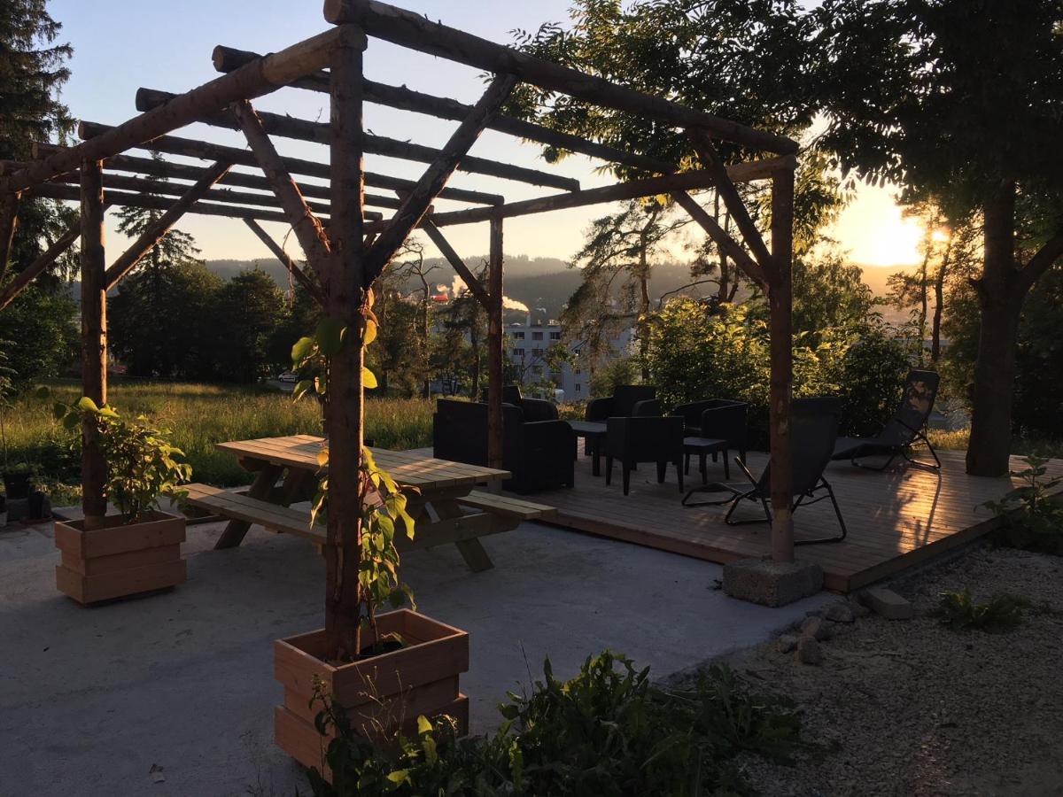 La Ferme des Arêtes Acomodação com café da manhã La Chaux De Fonds Exterior foto